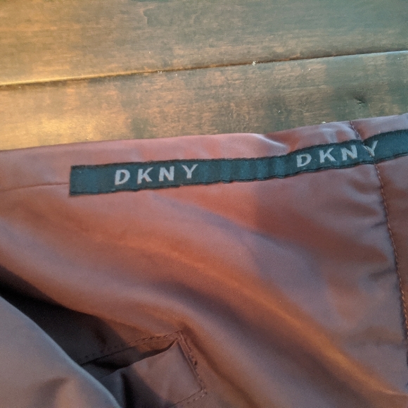 NWOT DKNY Nylon Purple Bomber - Picture 8 of 9